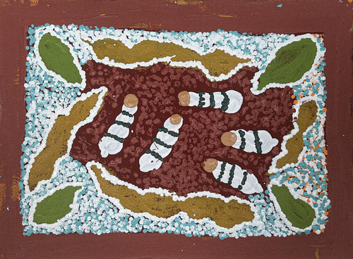 Bush tuckers by Jennifer Nakamarra Nelson