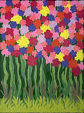 Wild bush flowers by Rachel  Nangala Rankine