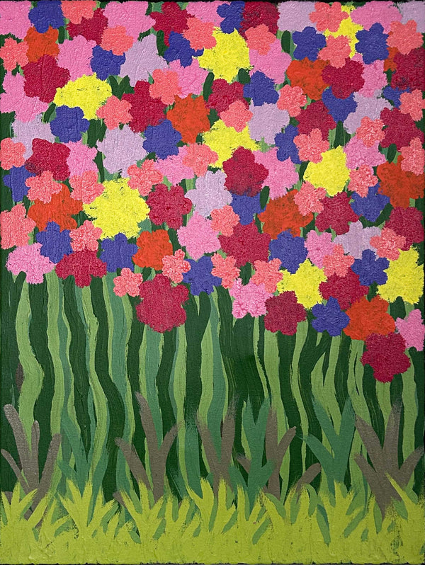 Wild bush flowers