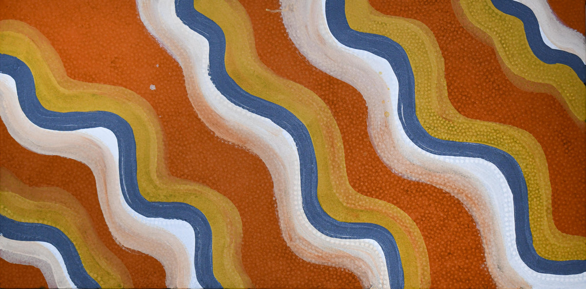 Wave Shape by Marlene Napaljarri Murphy