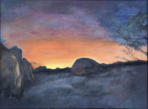 Karlu Karlu at Sunset by Gordon Robertson