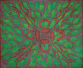 Four women collecting bush tucker by Valerie Nakamarra Nelson