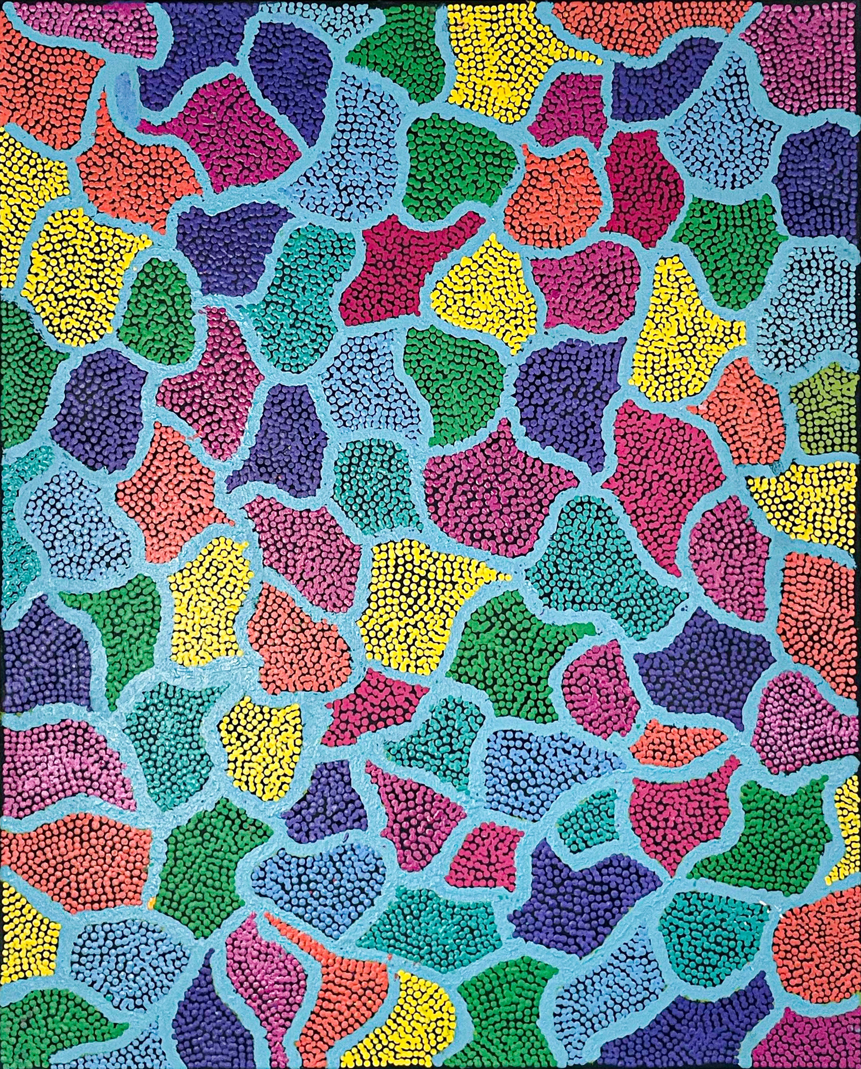 Ngurlu (bush seeds) by Jolene Napaljarri Murphy