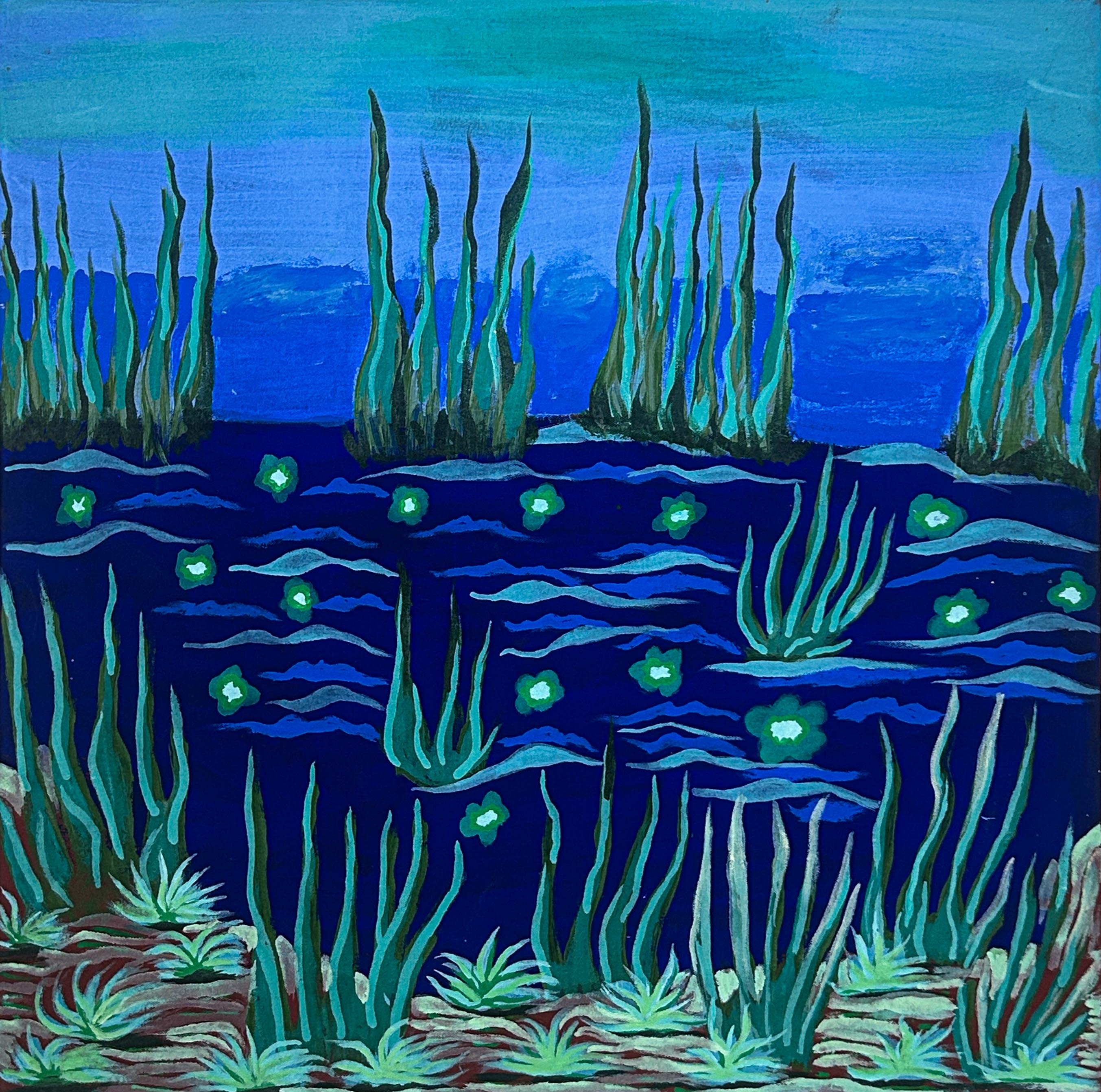 Wetlands by Valerie Nakamarra Nelson
