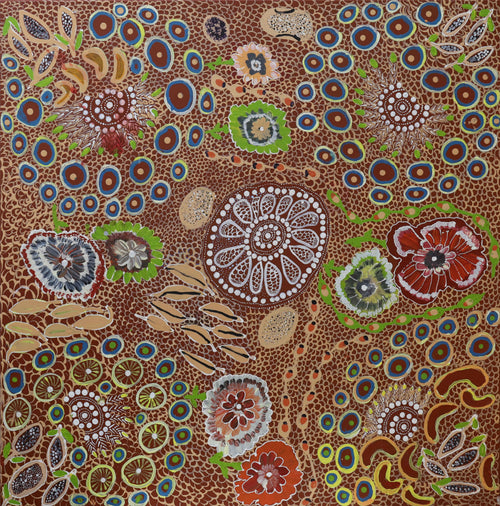 Where the Wild Flowers Grow by Martha  Nakamarra Poulson