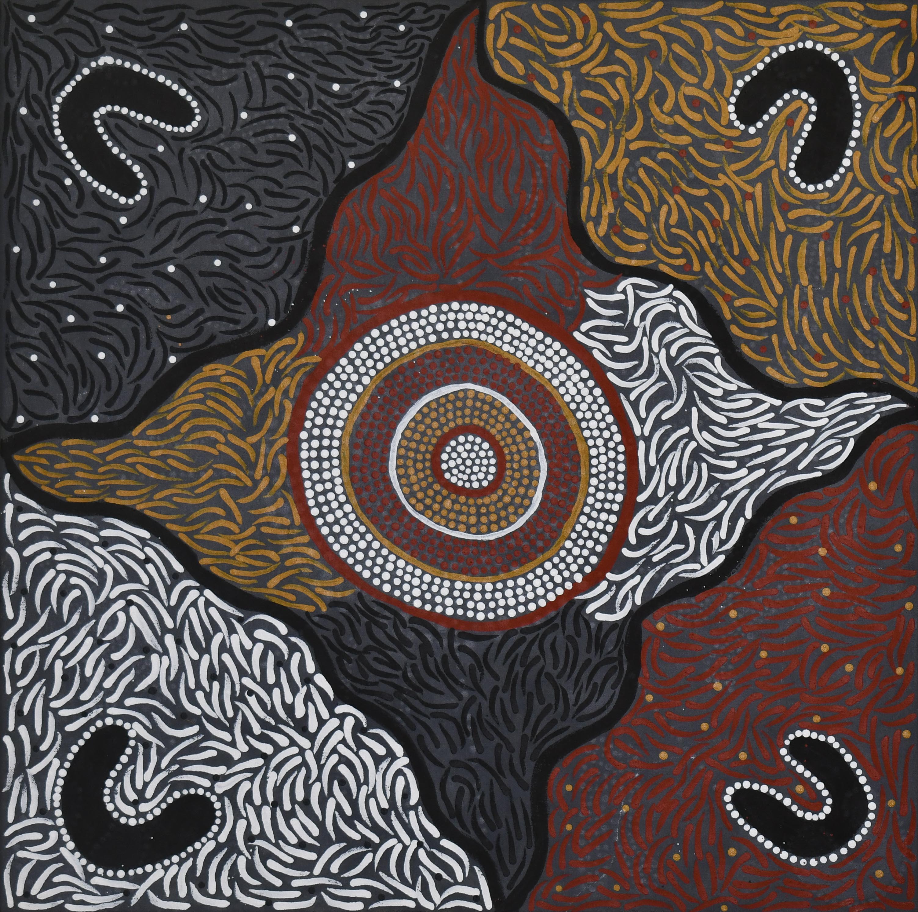 Bush Ochre Colours by Jaclyn Holmes